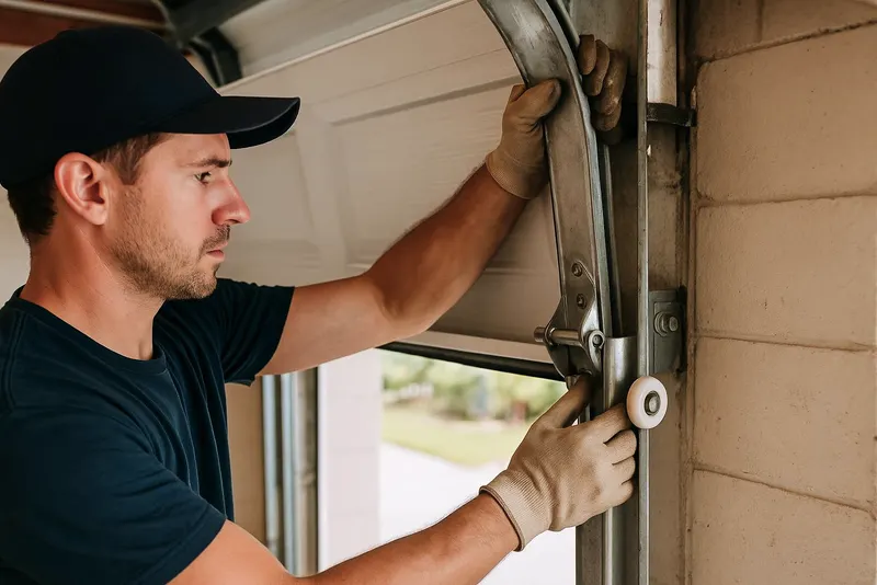 Garage Door Spring Replacement in Avenel